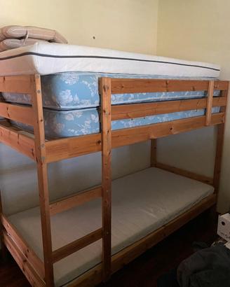 Letto a castello e materassi