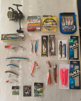 Attrezzatura da pesca, Canna e mulinello DAIWA