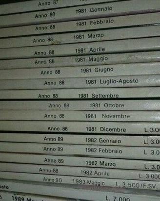 Progresso Fotografico riviste fotografia 1980 1981