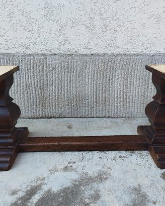 Gambe per tavolino / panca legno massello