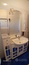 mobile bagno laccato bianco