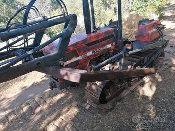 Trattore cingolato Same Explorer 70 cv con pala