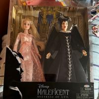 Maleficent e autora disney 2 bambole nuovo