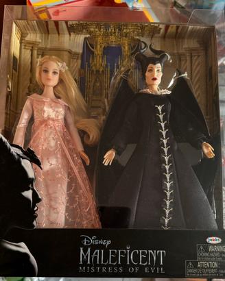 Maleficent e autora disney 2 bambole nuovo