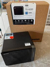 Nas server Qnap TS-653D (16GB, NO HDD) PERFETTO