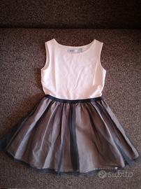 Completo abito e felpa bambina 6 anni