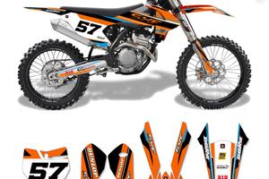 Kit GRAFICHE KTM 2/4 Tempi SX/SXF/EXC/EXCF