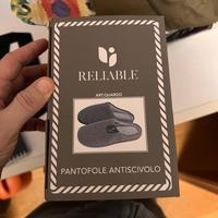Pantofole antiscivolo Nuove Reliable taglia 42-43