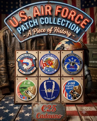 Lotto Patch Militari Spaziali USA US Air Force