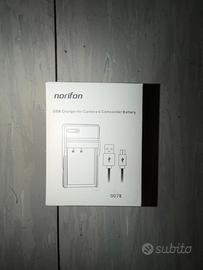 Caricabatterie USB per Fotocamera / Videocamera