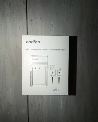 Caricabatterie USB per Fotocamera / Videocamera