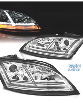 FARI A LED LUCI DIURNE DINAMICHE AUDI TT 8J 06-10 