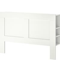 Brimnes,testiera letto con vano contenitore(ikea)
