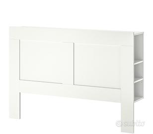 Brimnes,testiera letto con vano contenitore(ikea)