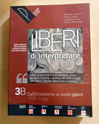 Libro Liberi di Interpretare  Volume 3B