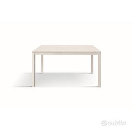 Tavolo allungabile in legno bianco 140×80 – 190x80