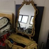 Toilette Specchiera - Barocco Veneziano Decorato