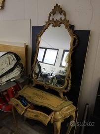 Toilette Specchiera - Barocco Veneziano Decorato