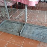 gabbia zincata da 120cm