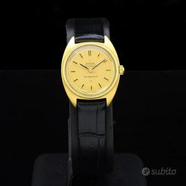 Omega Constellation Chronometer lady 60s gold dial
