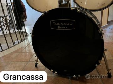 Batteria acustica Mapex Tornado usata pochissimo