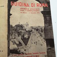 Libro epoca guida turistica roma 1938