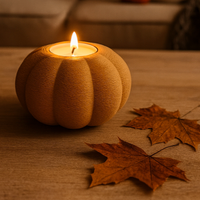 Portacandela zucca autunnale🍁