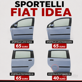 SPORTELLI FIAT IDEA COME DA DESCRIZIONE