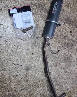 scarico tmax 500 gpr completo 