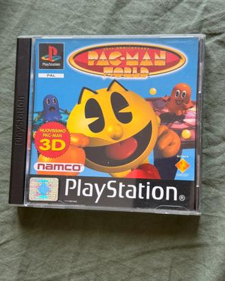PAC-MAN WORLD PS1 CIB, PAL ITA, funzionante
