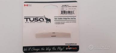 Nut saddle selletta per acustica graftech tusq