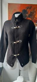 Maglione Cardigan Nuovo con alamari