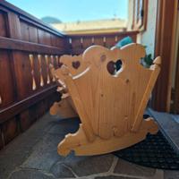 Culla tirolese in legno