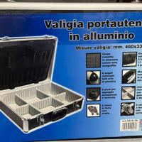 Valigia portautensili in alluminio  460x330x155
