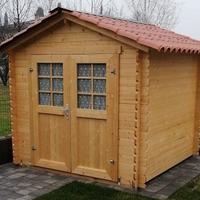 CASETTA DI LEGNO SORRENTO 240x240x222h