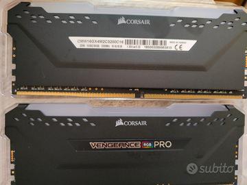 Ddr4 Corsair Vengeance RGB PRO 2x8Gb 3200mhz cl16