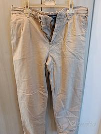 Pantaloni in lino beige Alcott taglia 46 
