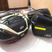 baule 47 e bauli laterali per scooter 