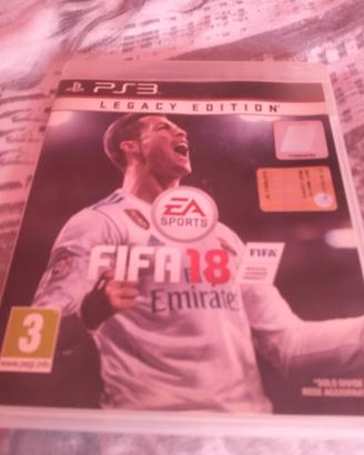 PS3 GIOCO FIFA 18
