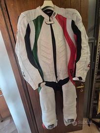 Tuta in pelle integrale Biesse taglia Xl