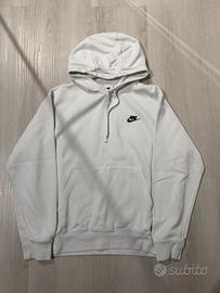 felpa nike bianca