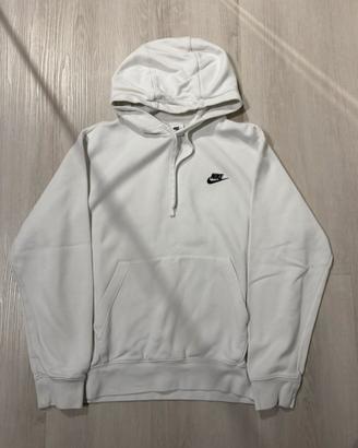 felpa nike bianca