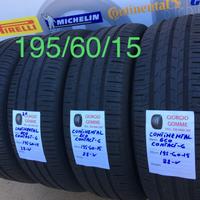 Gomme usate estive 195/60/15