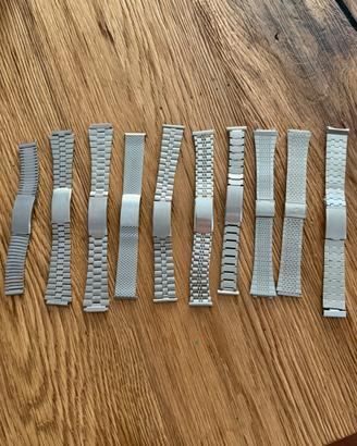 Lotto 10 bracciali vintage x Orologi