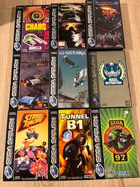 Lotto Sega Saturn 9 giochi