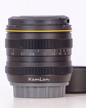 Obiettivo Kamlan 50mm f/1.1