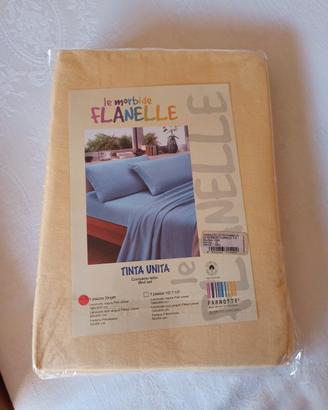 Completo letto in flanella
