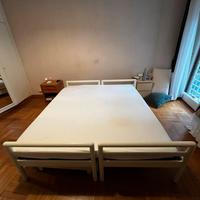 Letto matrimoniale/due letti singoli