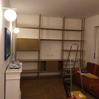 Libreria terra cielo in ferro verniciato