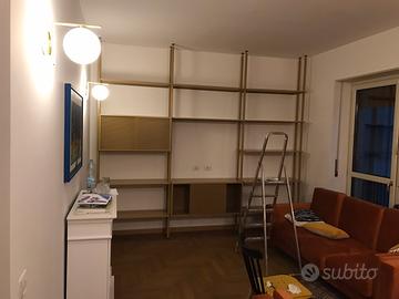 Libreria terra cielo in ferro verniciato